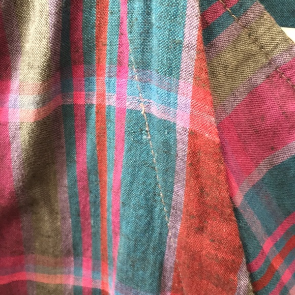 4ITEMS FOR 25- Vintage plaid crop top - Picture 3 of 4